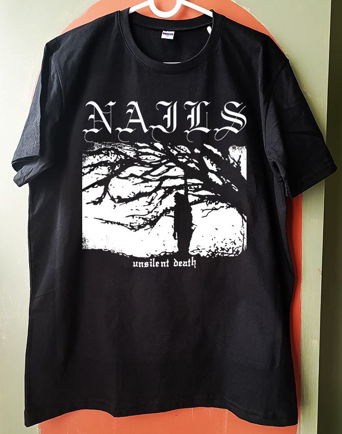Nails - Unsilent Death - Tshirt (Grindcore, Powerviolence, Hardcore)