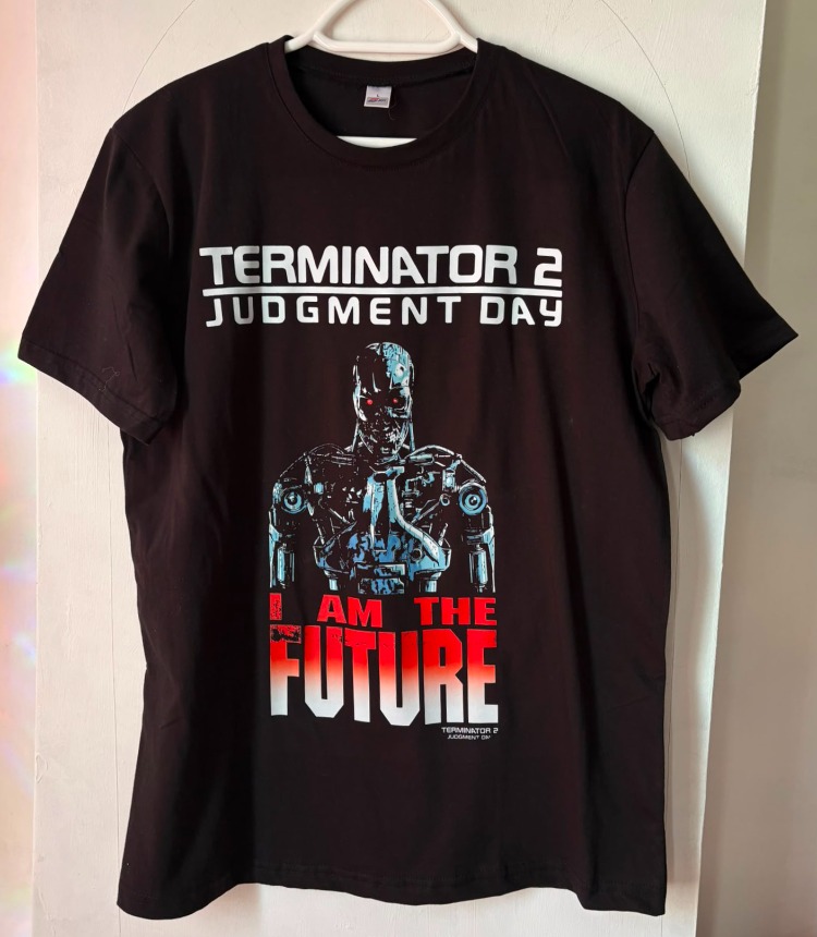Terminator 2 - Tshirt (Arka baskı opsiyonel) (Film, Bilim Kurgu)