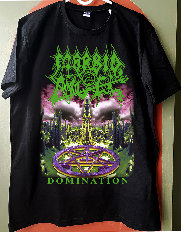 Morbid Angel - Domination - Tshirt (Arka baskı opsiyonel) (Death Metal)