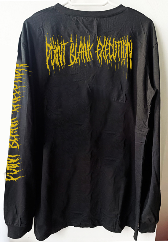 Esophagus - Point-Blank Execution - Uzun Kollu Tshirt (Arka baskı ops.) (Slam, Brutal Death Metal)