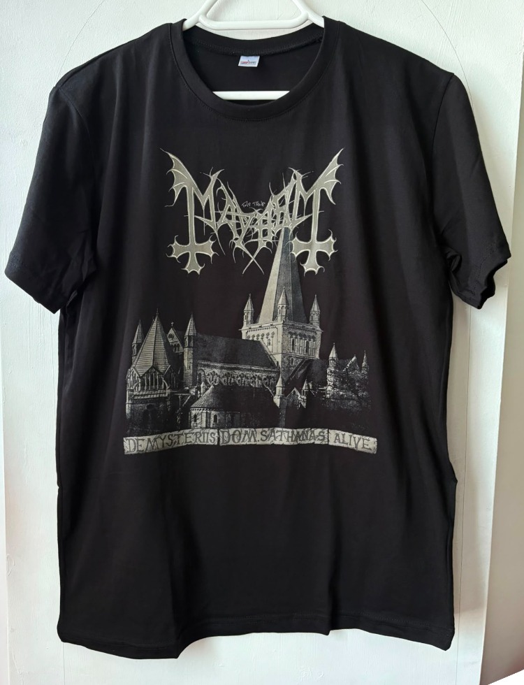 Mayhem - De Mysteriis Dom Sathanas Alive - Tshirt (Black Metal)