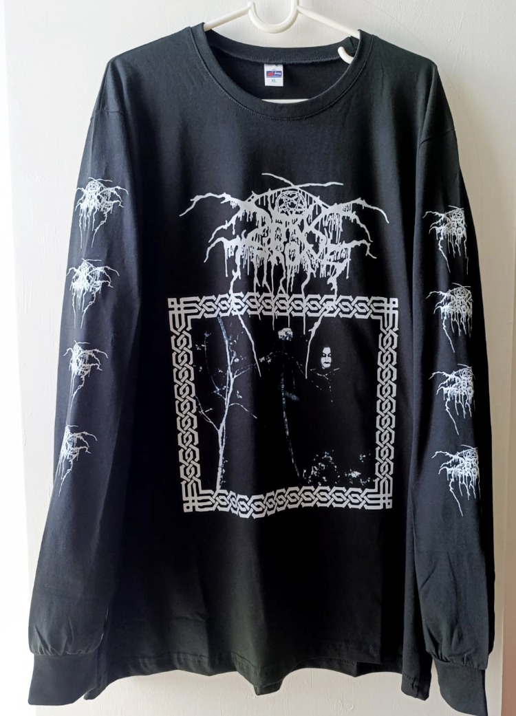 Darkthrone - Under a Funeral Moon - UZUN KOLLU #Tshirt #metal #blackmetal