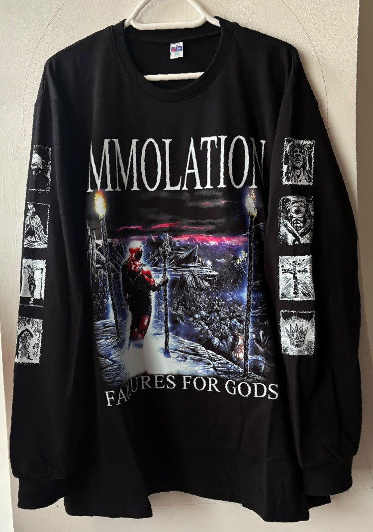 Immolation - Failures for Gods - Uzun Kollu Tshirt (Arka baskı opsiyonel) (Death Metal)
