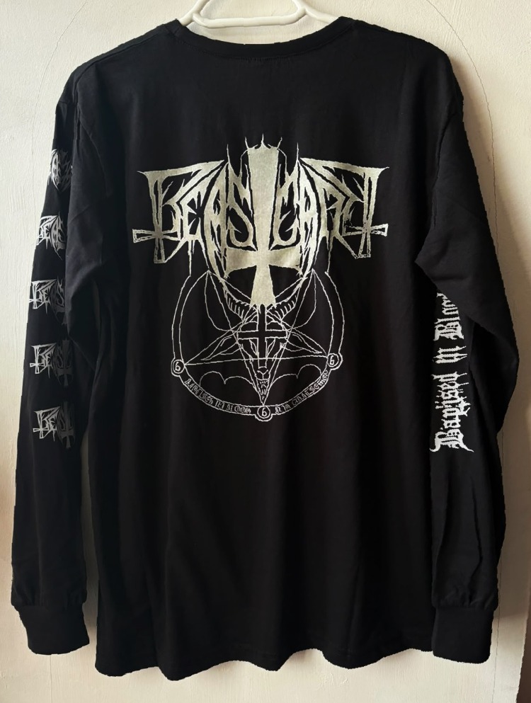 Beastcraft – Baptised in Blood and Goatsemen - Uzun Kollu Tshirt (Arka baskı ops.) (Black Metal)
