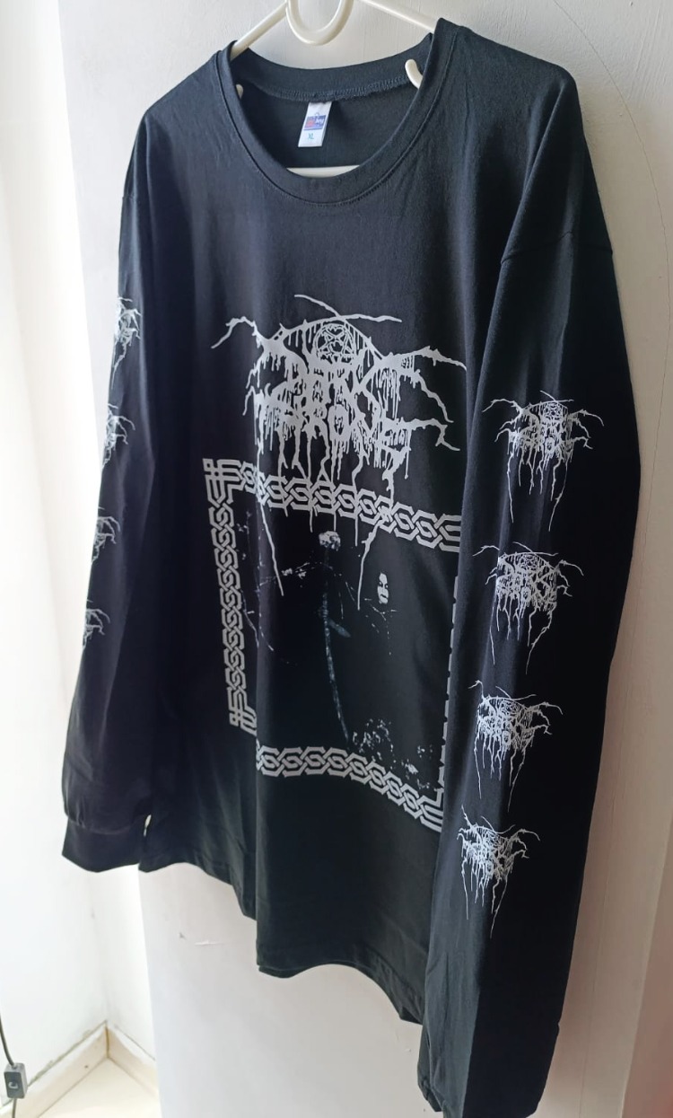 Darkthrone - Under a Funeral Moon - UZUN KOLLU #Tshirt #metal #blackmetal