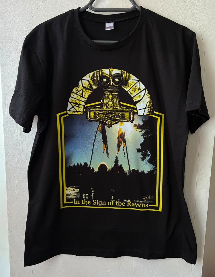 Mithotyn - In the Sign of the Ravens - Tshirt (Arka baskı opsiyonel) (Viking, Black Metal)