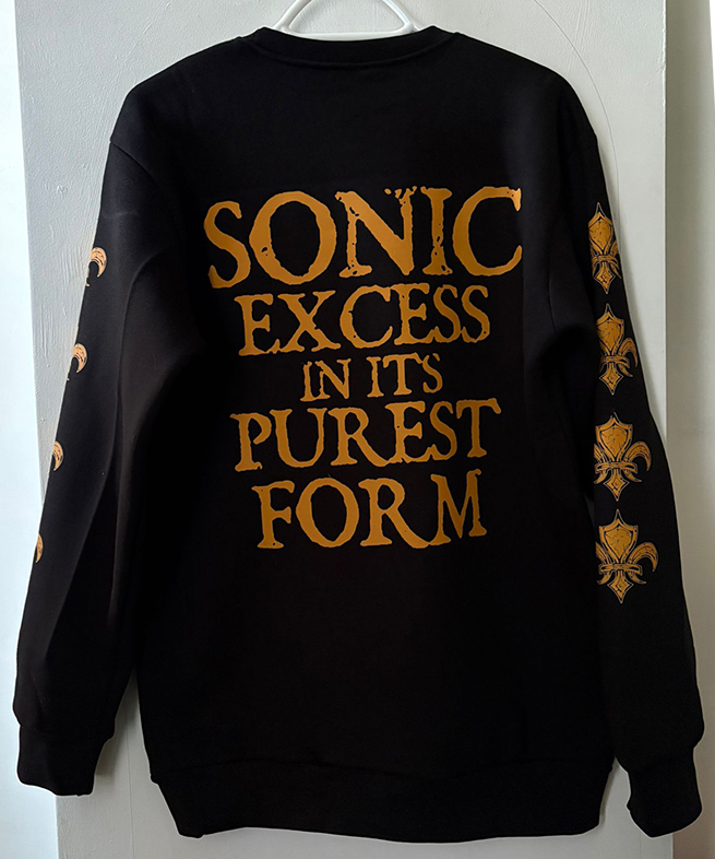 Crowbar - Sonic Excess in Its Purest Form - Uzun Kollu Tshirt (Arka baskı opsiyonel)