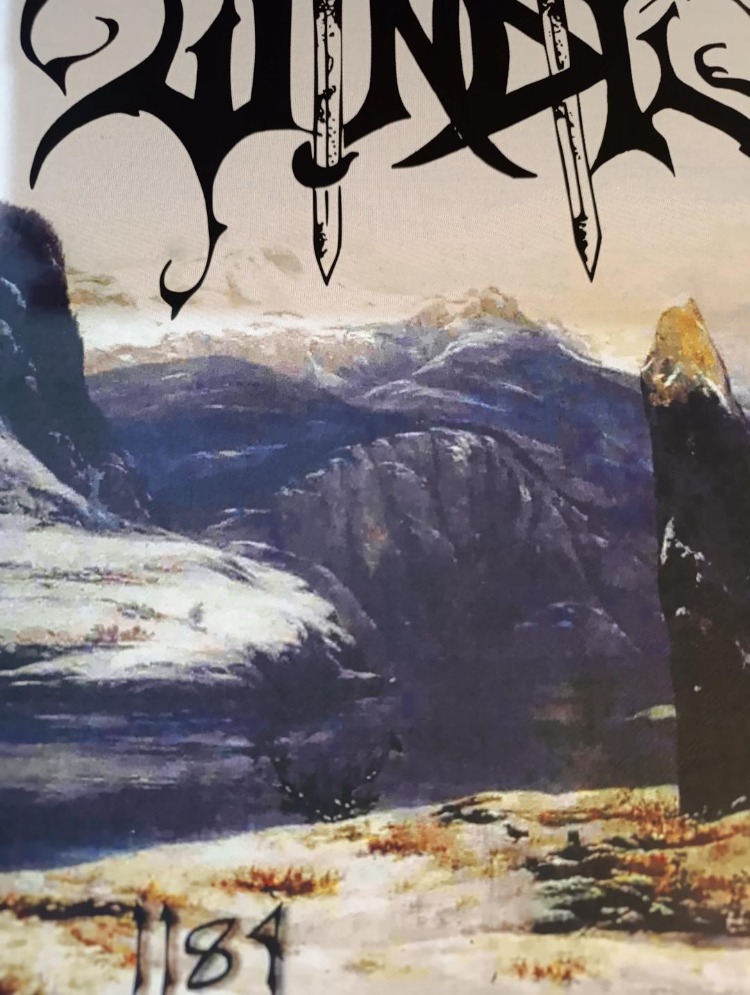 Windir - 1184 -  Beyaz Tshirt (Black Metal)