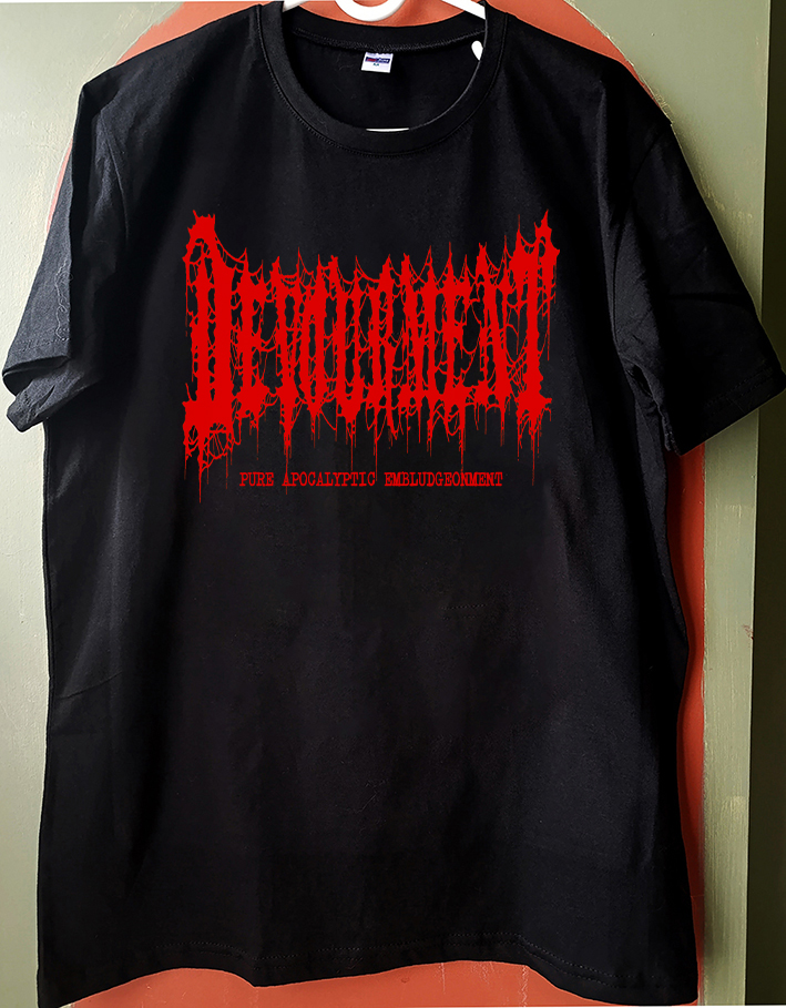 Devourment - TXDM (Kırmızı Baskı) - Tshirt (Arka baskı opsiyonel) (Brutal Death, Slam)