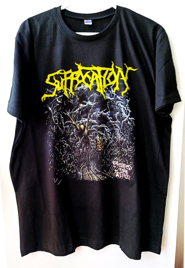 Suffocation - Pierced from Within - Tshirt (Arka baskı opsiyonel) (Death Metal)