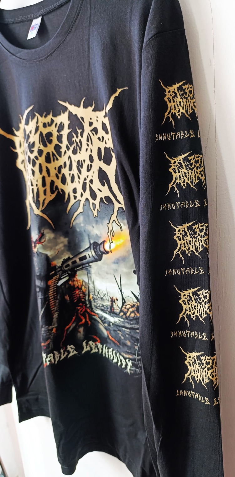 .357 Homicide - Immutable Lethality - Uzun Kollu Tshirt (Arka baskı ops.) (Slam, Brutal Death)