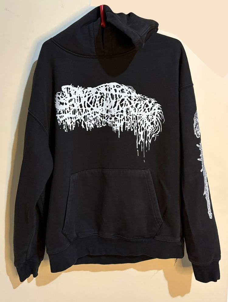 Sanguisugabogg - Slaughter and Filicide - Hoodie (Ön + arka + Kol baskı) (Arka baskı opsiyonel)