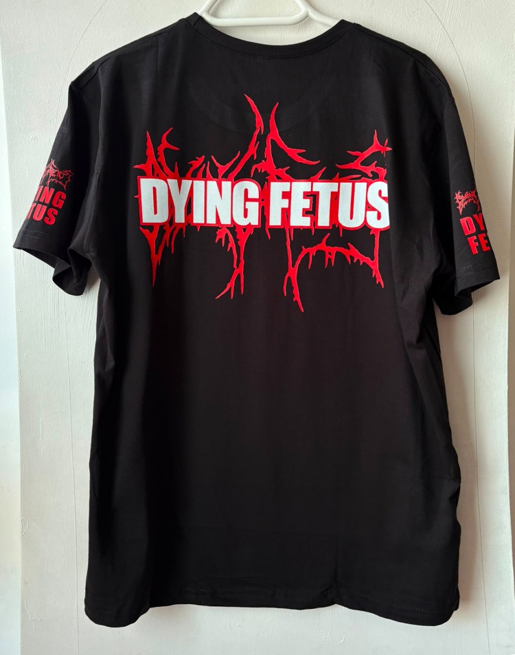 Dying Fetus - Purification Through Violence - Tshirt (Arka, kol baskı ops.) (Brutal Death, Grind)