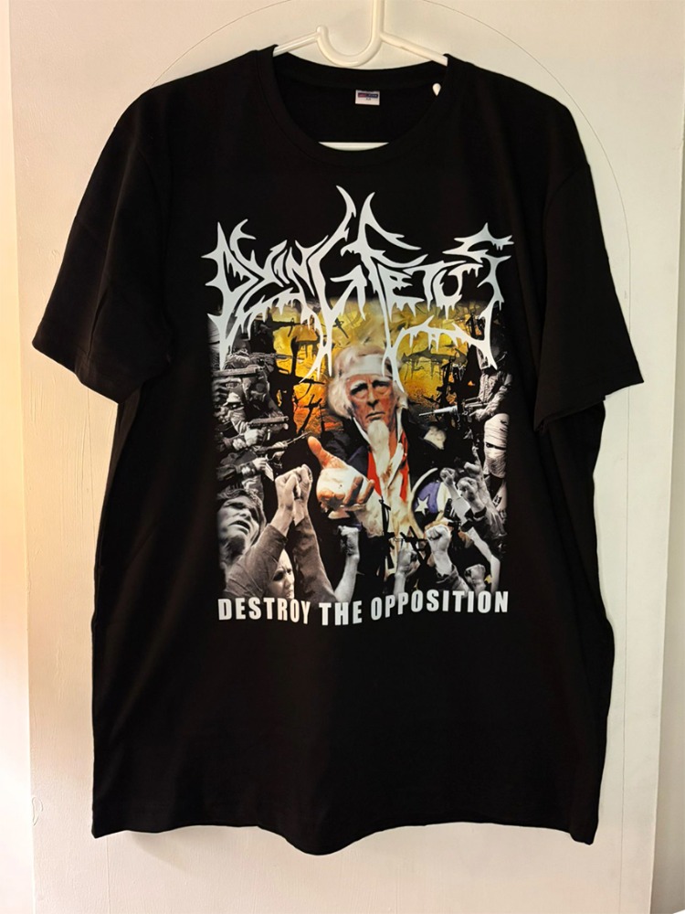 Dying Fetus - Destroy the Opposition - Tshirt (Arka baskı opsiyonel) (Brutal Death)