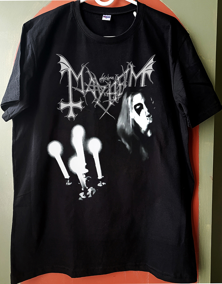 Mayhem - Live in Leipzig - Tshirt (Arka baskı opsiyonel) (Black Metal)