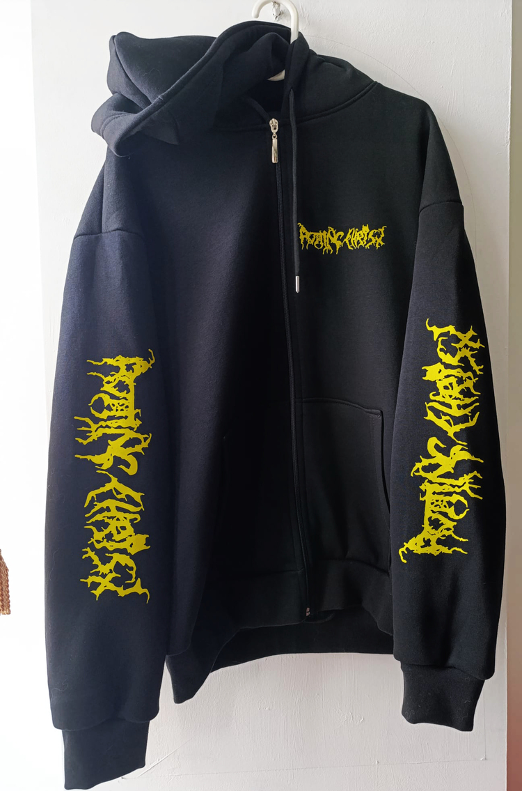 Rotting Christ - Primal Resurrection - Fermuarlı Hoodie (Black Metal)