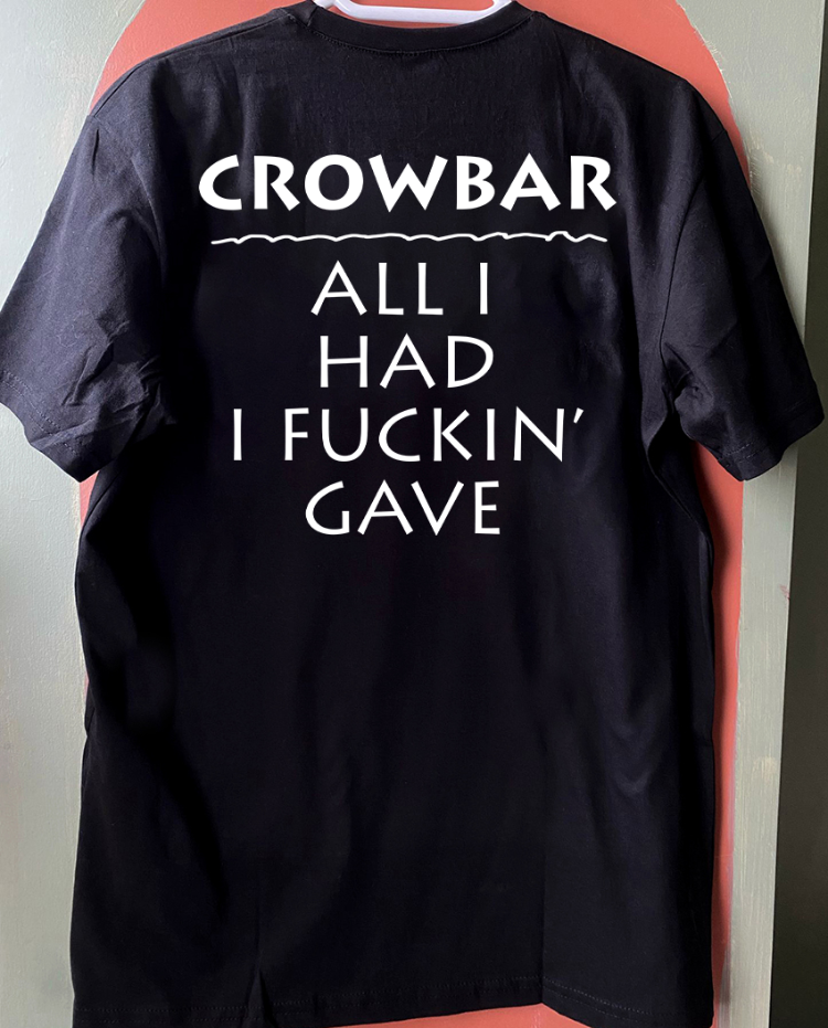 Crowbar - Obedience thru Suffering - Tshirt (Arka baskı opsiyonel) (Sludge Metal)