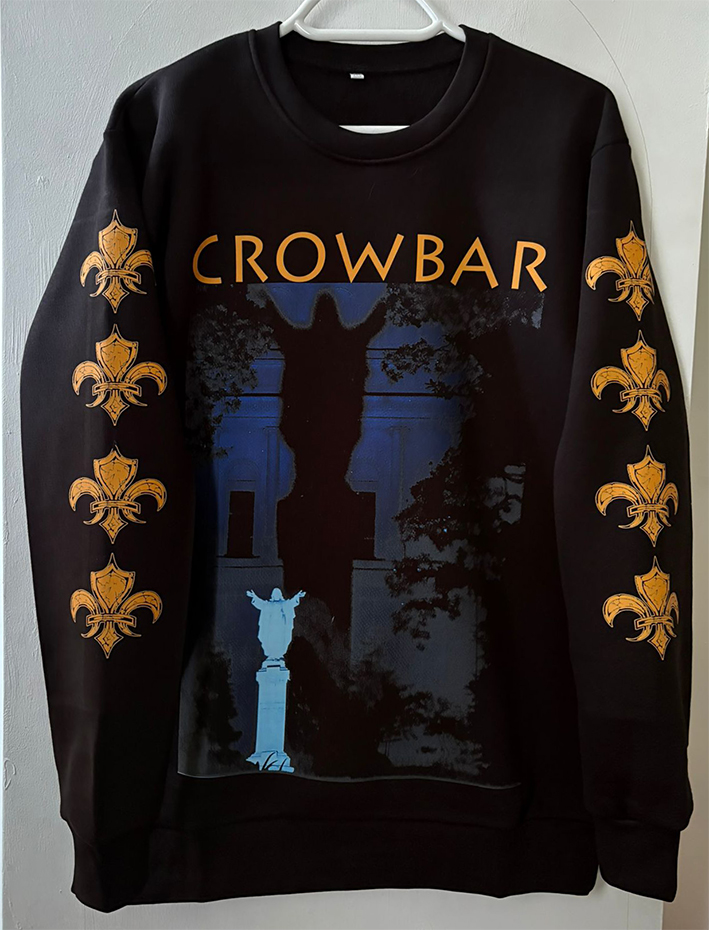 Crowbar - Sonic Excess in Its Purest Form - Uzun Kollu Tshirt (Arka baskı opsiyonel)