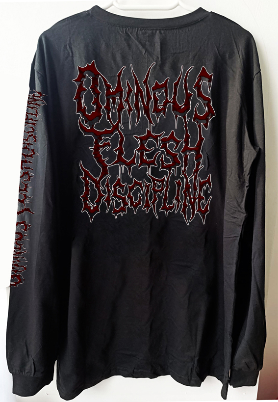 Cerebral Effusion - Ominous Flesh Discipline - Uzun Kollu Tshirt (Arka baskı ops.) (Brutal Death)