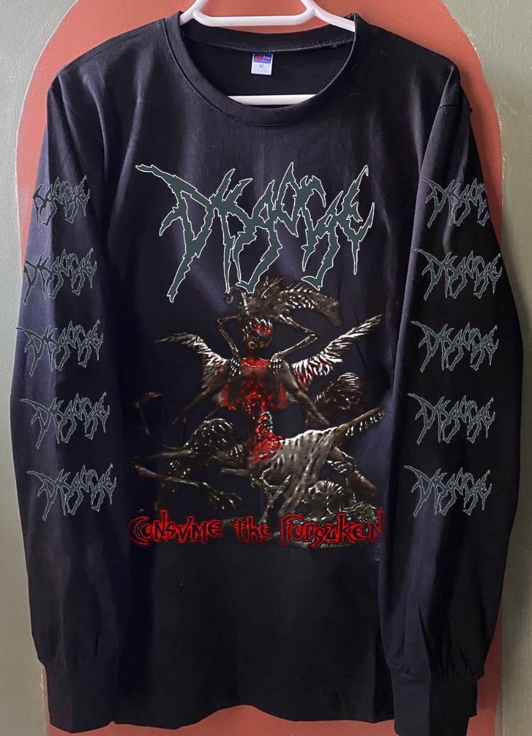 Disgorge - Consume the Forsaken - Uzun Kollu Tshirt (Arka baskı ops.) (Brutal Death Metal)