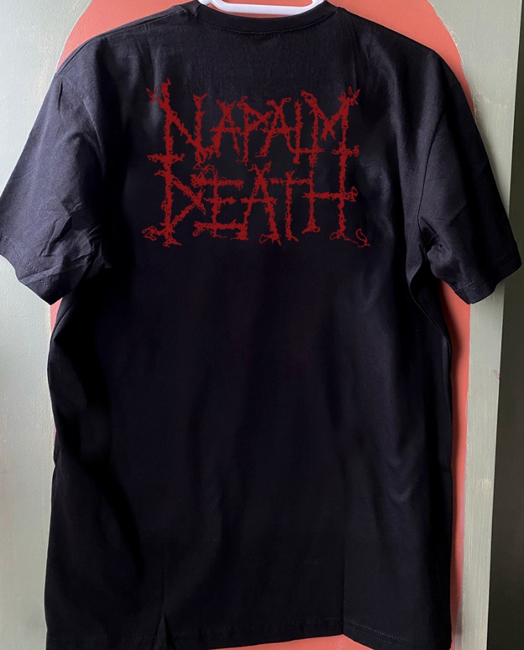 Napalm Death - Life? - Tshirt (Arka baskı opsiyonel) (Death Metal, Grindcore)