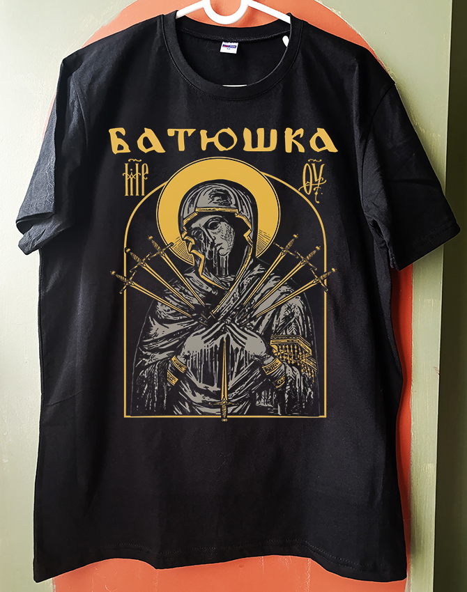 Batushka - Mary Daggers - Tshirt (Arka baskı opsiyonel) (Black Metal)