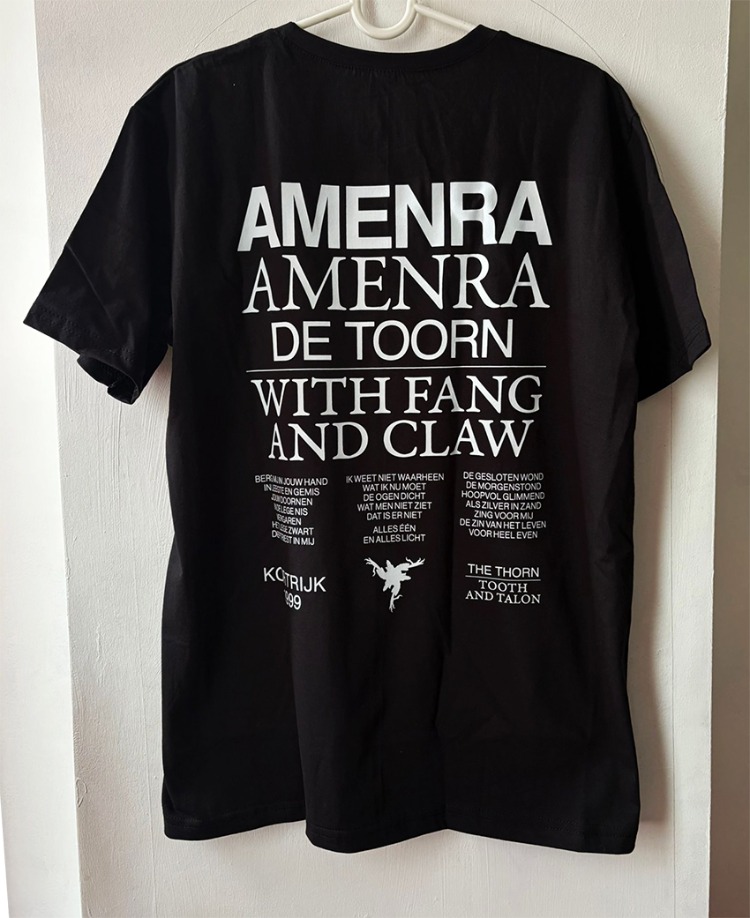 Amenra - Claw - Tshirt (Arka baskı opsiyonel) (Sludge,  Doom Metal)