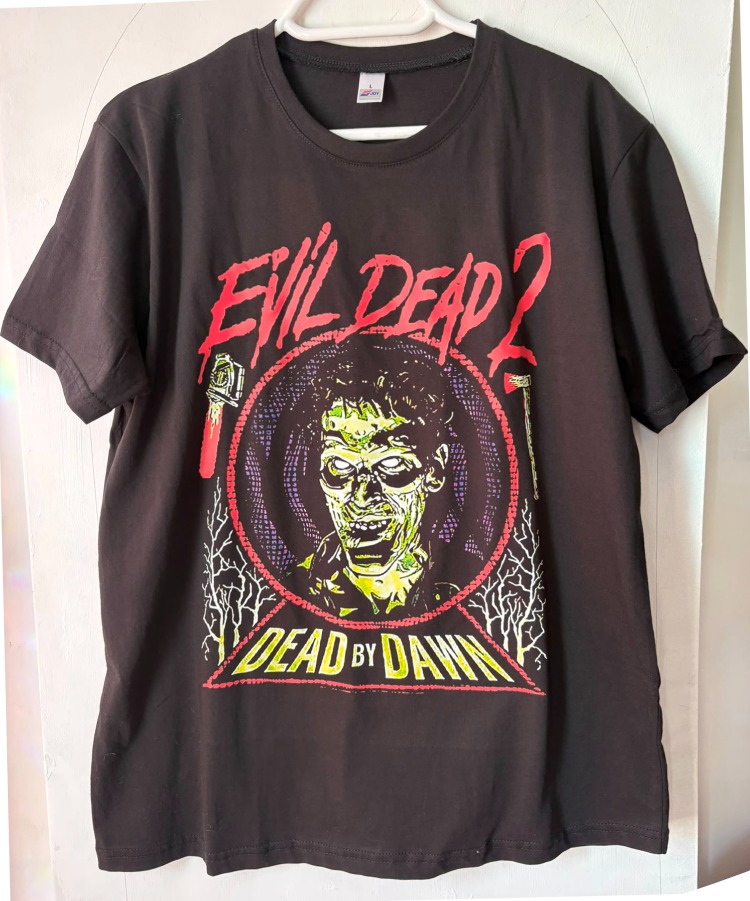 Evil Dead 2 - Dead by Dawn - Tshirt (Arka baskı opsiyonel) (Film)