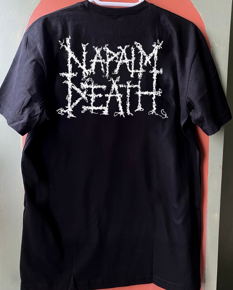 Napalm Death - Harmony Corruption - Tshirt (Arka baskı opsiyonel) (Death Metal, Grindcore)