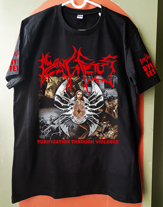 Dying Fetus - Purification Through Violence - Tshirt (Arka baskı opsiyonel) (Brutal Death, Grind)