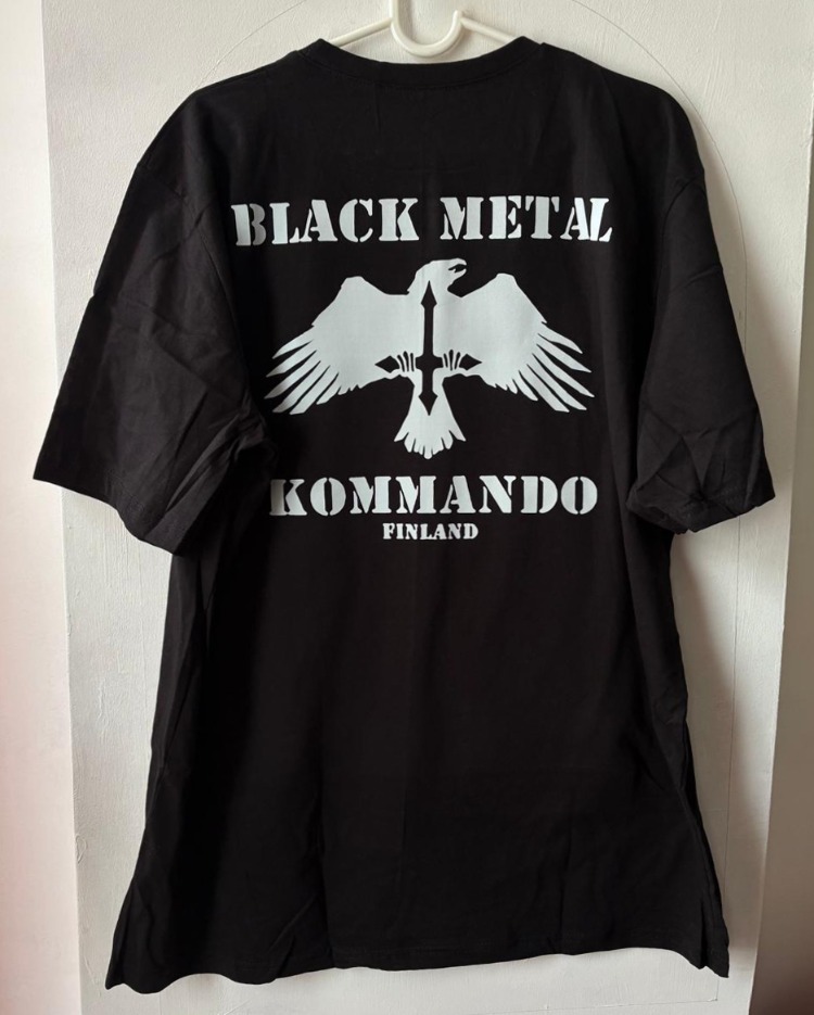 Satanic Warmaster - Black Metal Kommando - Tshirt (Arka baskı opsiyonel) (Black Metal)