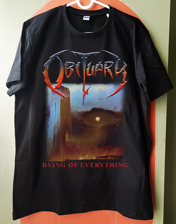 Obituary - Dying of Everything - Tshirt (Arka baskı opsiyonel) (Death Metal)