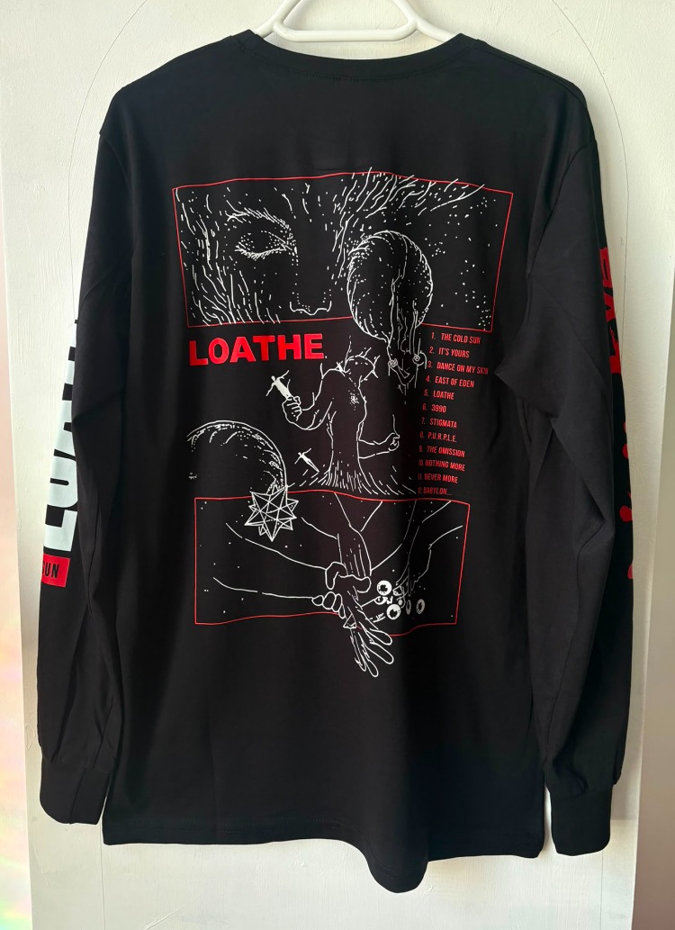 Loathe - The Cold Sun - Uzun Kollu Tshirt (Arka baskı opsiyonel) (Nu-Metal, Metalcore) 