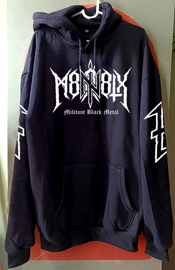 М8Л8ТХ (Molotkh) - Hoodie (Arka baskı opsiyonel) (Black Metal, RAC )