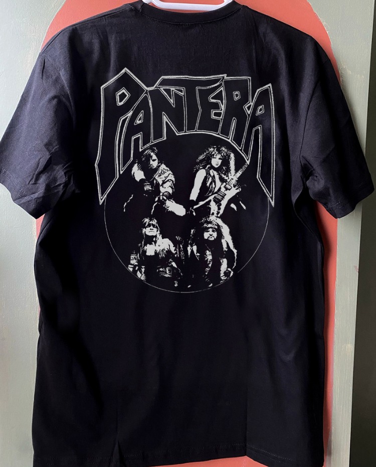 Pantera - Power Metal - Tshirt (Arka baskı opsiyonel) (Groove Metal)