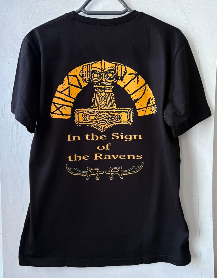 Mithotyn - In the Sign of the Ravens - Tshirt (Arka baskı opsiyonel) (Viking, Black Metal)
