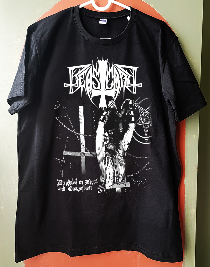 Beastcraft - Baptised In Blood And Goatsemen - Tshirt (Arka baskı opsiyonel) (Black Metal)