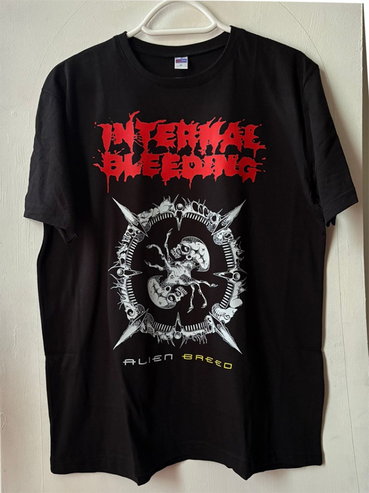 lnternal Bleeding - Alien Breed Tshirt (slam brutal death metal tshirt)