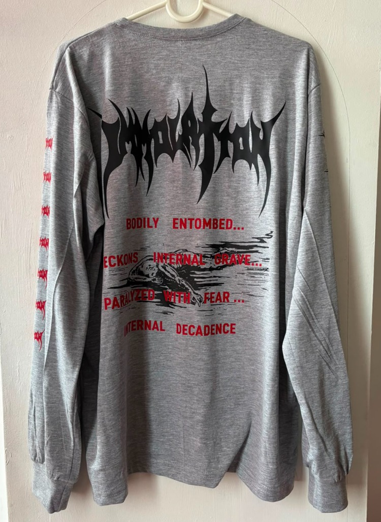 Immolation – Demo II - Uzun Kollu Tshirt (Arka baskı opsiyonel) (Death Metal)