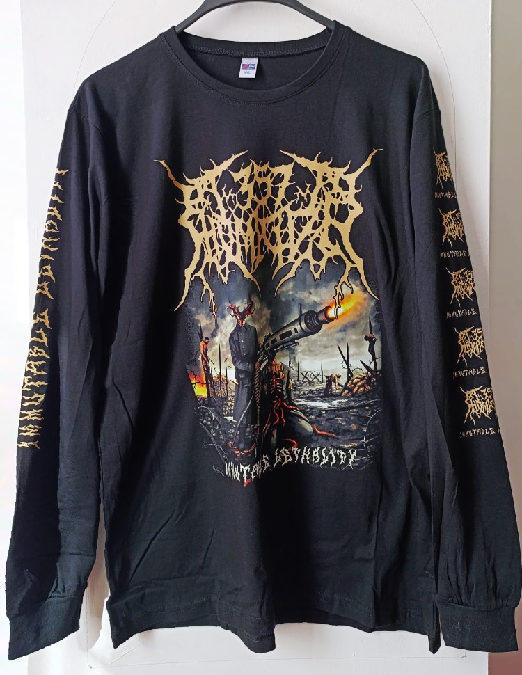.357 Homicide - Immutable Lethality - Uzun Kollu Tshirt (Arka baskı ops.) (Slam, Brutal Death)
