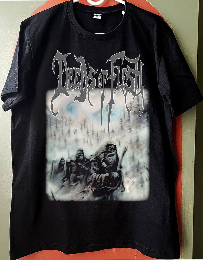 Deeds of Flesh - Path of the Weakening - Tshirt (Arka baskı opsiyonel) (Brutal Death)