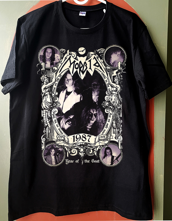 Morbid - Year of the Goat - Tshirt (Arka baskı opsiyonel) (Black, Death, Thrash Metal)