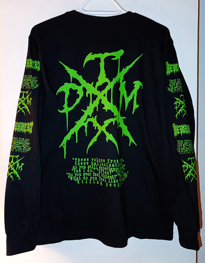 Devourment - TXDM - Uzun Kollu Tshirt (Arka baskı opsiyonel)
