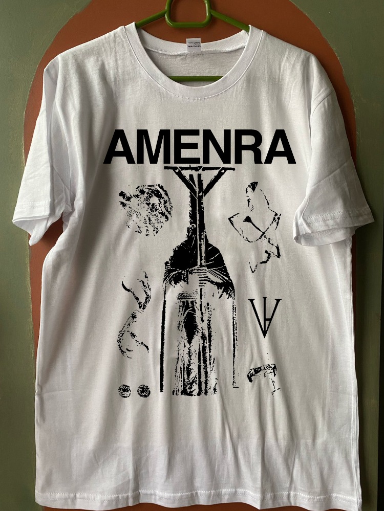 Amenra - Mass VI - Beyaz Tshirt (Arka baskı opsiyonel) (Doom Metal, Sludge , Hardcorel)
