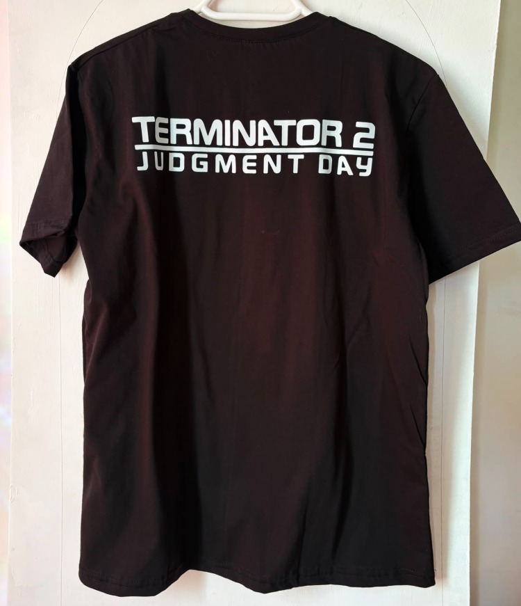 Terminator 2 - Tshirt (Arka baskı opsiyonel) (Film, Bilim Kurgu)