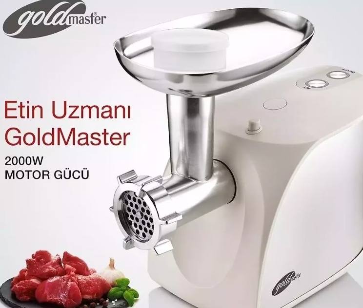 Goldmaster GM 217 Kıymax 2000 W Kıyma Makinesi