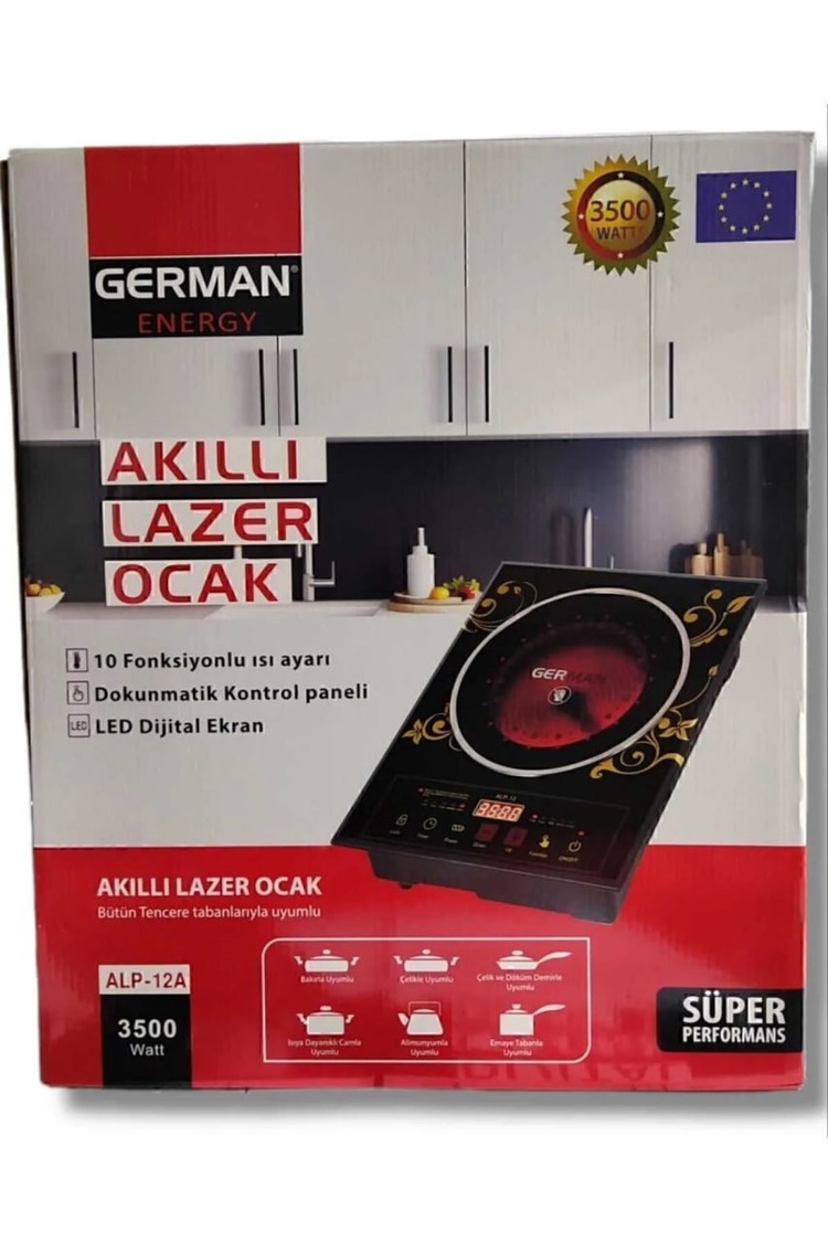 Ailipu Akıllı Lazer Ocak 3500 Watt Alipu (TÜM TENCELERE UYUMLUDUR)