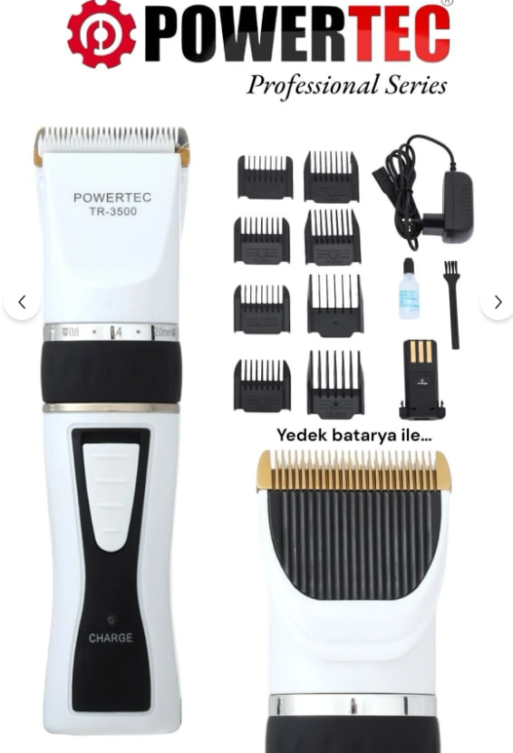 Powertec TR-3500 Saç Kesme Makinesi