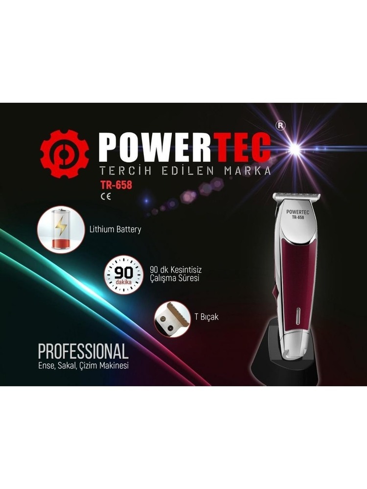 Powertec Tr-658 Traş Makinesi
