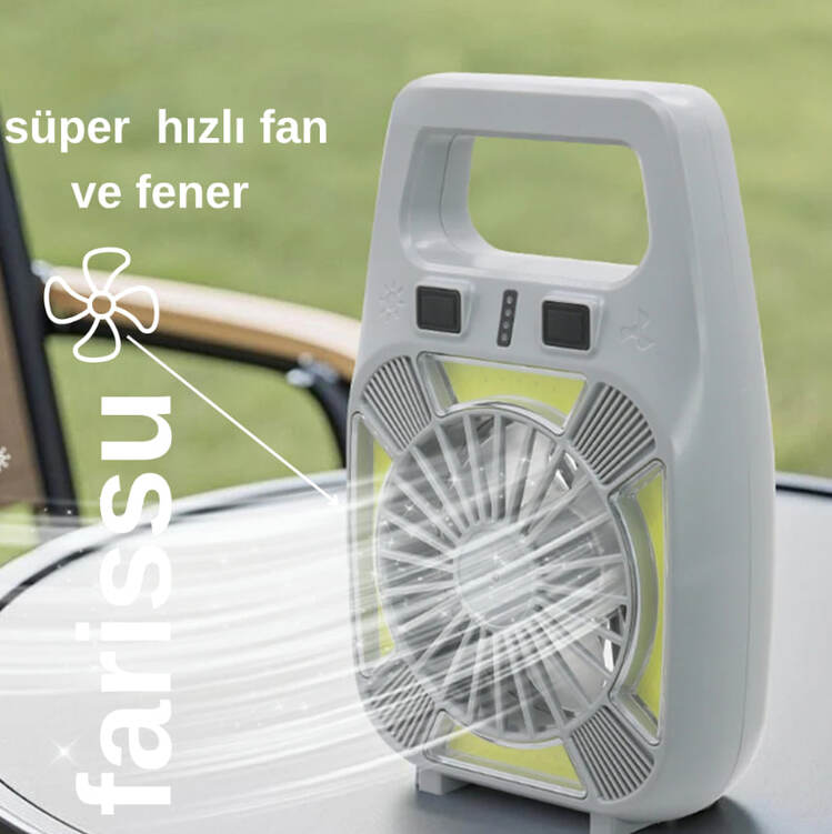 GOLD SİLVER GS-265 (2İN1=MİNİ FAN & FENER)